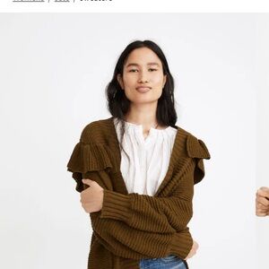 Elegant Olive Cardigan for Women